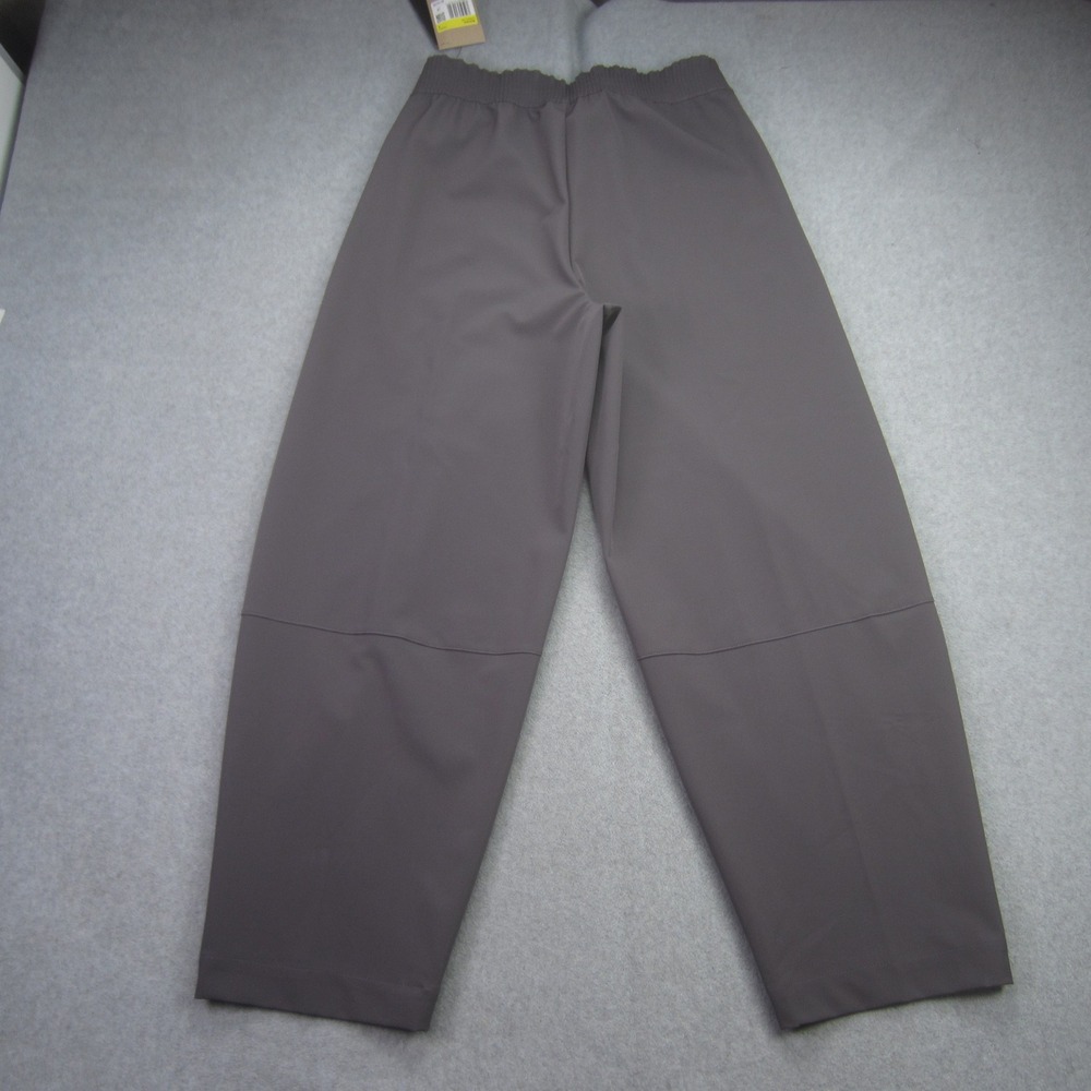 Nike Pants Womens Small Gray Dri-Fit 24.7 Ankle High Rise Barrel Leg Stretch - Picture 3 of 16